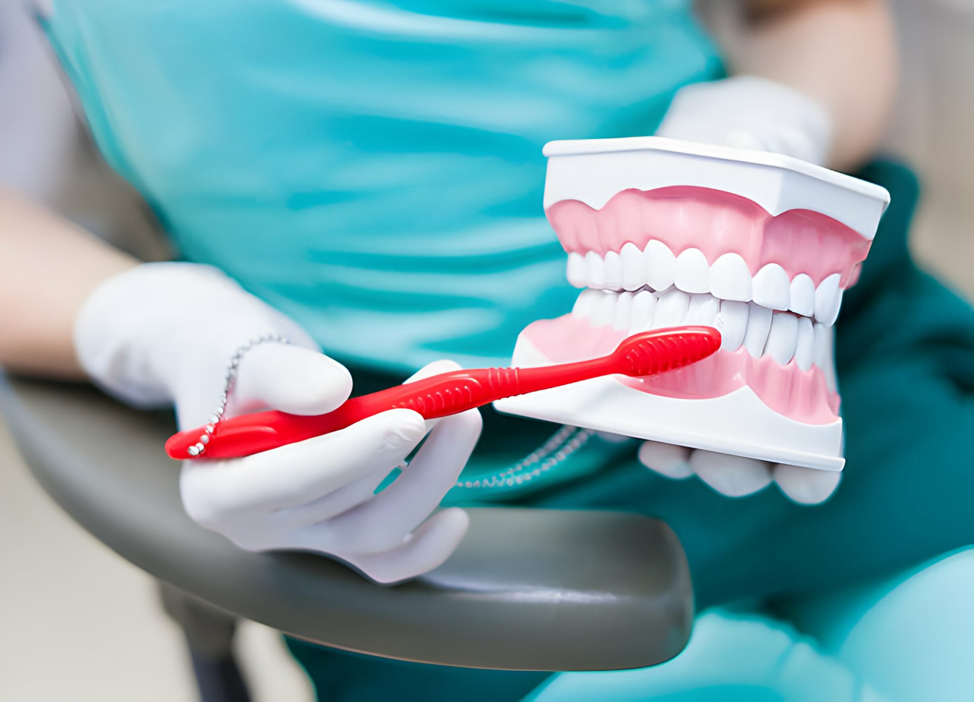 Cleaning Dental Implants