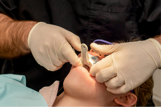 Orthodontist making a teeth mold orthodontic trea 2025 01 08 02 51 45 utc